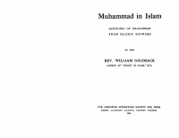 Goldsack-- Muhammad In Islam.pdf